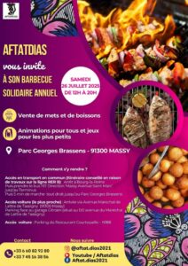 MASSY (91) : BARBECUE SOLIDAIRE DE L’AFTATDIAS CE SAMEDI
