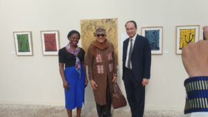 EXPO A L’ORANGERIE DU JARDIN DU LUXEMBOURG INAUGURATION : « HARMONIES. ITINERANCES DES FEMMES AFRICAINES »